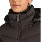 Calvin Klein Black Hooded Puffer Down Coat Photo 6