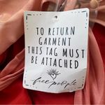 Free People Sunset Pink/Red Ombre Halter Satin Midi Dress Size 8 NWT Boho Photo 9