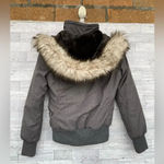 Aritzia TNA hooded jacket size XS Gray Photo 4