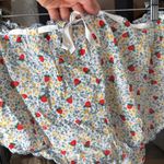 For Love & Lemons  strawberry kiss shorts scalloped bows tie pjs cottagecore Photo 11