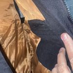 st. john's bay Puffer Quilted Vest Puffer Gold Black Large Photo 2