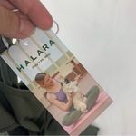 Halara  women's XL olive green bra cami crop new athletic unpadded Photo 7