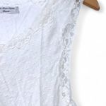 La Fenice Atelier Venezia VINTAGE Lace Trim Swiss Dot Lingerie Slip Nightgown White Size undefined Photo 2