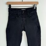 Kancan for Buckle Black High Rise Skinny Jeans Sz 24 Raw Hem Photo 4