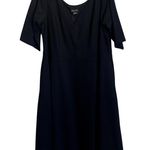 City Chic NWT Cute Girl Elbow Sleeve Dress in Black Photo 1