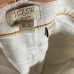 J.Crew Womens White Stretch Skinny Jeans Size 26/30 Denim Pants Casual Photo 3