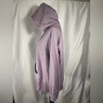 Eddie Bauer Womens Zip Long Sleeve Hooded Sweat Jacket Purple Gray Sz XXL Photo 3