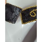 Vintage Delaru‎ Linda Bernell Women's Sequin Halter Neck Maxi Dress Black Size 4 Photo 8