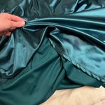 Emerald Green Strapless Prom Dress Size 10 Photo 4