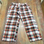 J.Crew Plaid Pajama Pants- Red, Green, Blue size small Photo 0