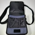 STAR Red Blue Star Print Crossbody Wallet Purse Vinyl Travel Organizer Photo 6