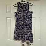 Lilly Pulitzer  Size 6 Navy and Gold Sandollar Beachy Augusta Shift Dress Photo 2