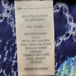 Greige Eyelet Summer Fun 3/4 Sleeve Pullover Top Size M Blue Size M Photo 9