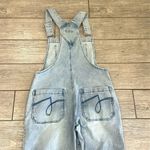 Juicy Couture  Light Indigo Wide Leg Overalls with Release Hem New! Photo 9