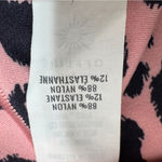 Aerie Offline  Real Me Twisted‎ Front High Waisted Leggings Pink Leopard Small Photo 11