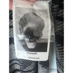 Misook Exclusively  1x Black White Stripe Circle Acrylic long cardigan Duster NWT Photo 7