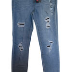 SO  high rise light wash ripped skinny jeans Photo 0