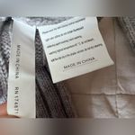 NWT Avantlook Artsy Grey Chunky Rib Knit Asymmetrical Cut Mini Dress / Tunic Photo 4