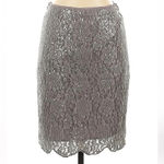 Yoana Baraschi Anthropologie  Reveillon Sequin Mauve Pencil Lined Formal Skirt 0 Photo 2