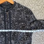 A. Giannetti Black Grey Tweed Blazer Suit Jacket Formal Small Photo 5