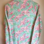 Lilly Pulitzer  half zip pullover Sweater lobsters XS mock neck beach golf gym Photo 3