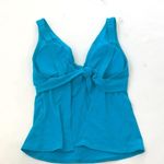 Robin Piccone Aqua blue Olivia Tankini swim top S NWOT Photo 2
