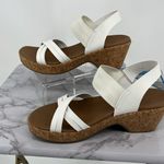 Skechers  Cali Brystol Vegan Slingback Heeled Sandals White 11 Comfy‎ Casual Photo 2