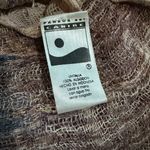 Urban Outfitters  Navy Blue Floral Ruched Crop Top Cap Sleeves Size XS Photo 11