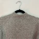 Magaschoni  Grey Wool Blend MockNeck Sweater Size Small Photo 8