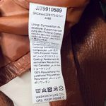 NEW Crocodile Moto Jacket Brown Photo 9