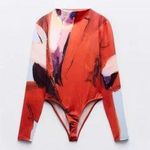 ZARA  Xevi Sola Print Bodysuit Photo 1
