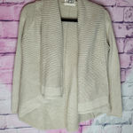 UGG  WOMENS ANGLED SHAWL CARDIGAN TEXTURED COTTON CASHMERE KNIT XS Photo 0