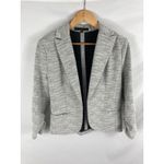 Amanda & Chelsea  3/4 Ruched Sleeve Blazer Grey Size Large Photo 1