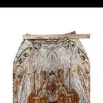 Sundance print lace trim victorian style skirt size small Photo 4