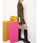 PINKO zebra blazer dress in nokota NWT Black Size L Photo 1