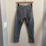 AGOLDE  Mirror Gray Toni Mid Rise Straight Jeans 23 Photo 4