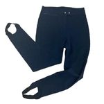None Vintage Ski Pants Stirrups Navy Blue Size 40 Wool Blend Photo 0