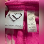 Live Love Dream  Adult Pajamas Pink Skulls Fuzzy With Hood Size Small Photo 1