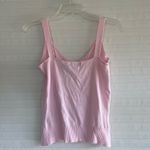 Hillard & Hanson Light Pink Sweater Embellished Tank Top Photo 3