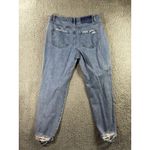 Vervet Flying Monkey Jeans Women 31 Ultra High Rise Tapered Distressed Two Tone Leg Photo 1