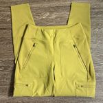 Athleta Headlands Hybrid Cargo Olive Green Zipper Pockets Travel Hike NWOT Photo 3