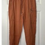 ZARA Zip-Pocket Drawstring Joggers - Size M Photo 0