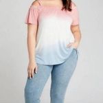 Lane Bryant  Crochet Edge Mid Rise Pedal Pusher Jeans Sz.18 Photo 0