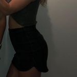 Wild Honey Black Denim Skirt Photo 1