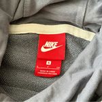 Nike Sportswear Sleeveless Hoodie Women’s Small Teal Blue Logo Pullover Photo 5