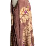 Vintage Cabo Mexico Sun Dress Cover Up M Mauve Tie Dye Sleeveless Round Neck Size M Photo 4