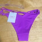 L'Agent by Agent Provocateur Melita Magenta Strappy Bikini Bottom Purple Size XS Photo 5