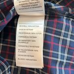 Untuckit Plaid Tara Shirt Women’s, Navy/Red, Size 10, NWT Blue Photo 10