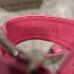 Alexander McQueen Double Buckle Punk Mule in Pink, Size 39 New w/DustBag $1050 Photo 8