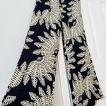 Farm Rio Tropical Print Pull-on Wide-Leg Pants, Size S Photo 9